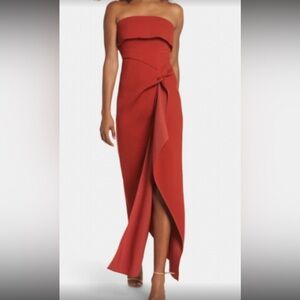 C/MEO Collective burnt orange gown size M